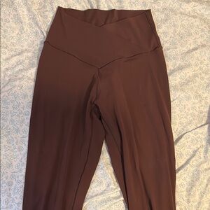 Women's Brown High-Waisted Pants